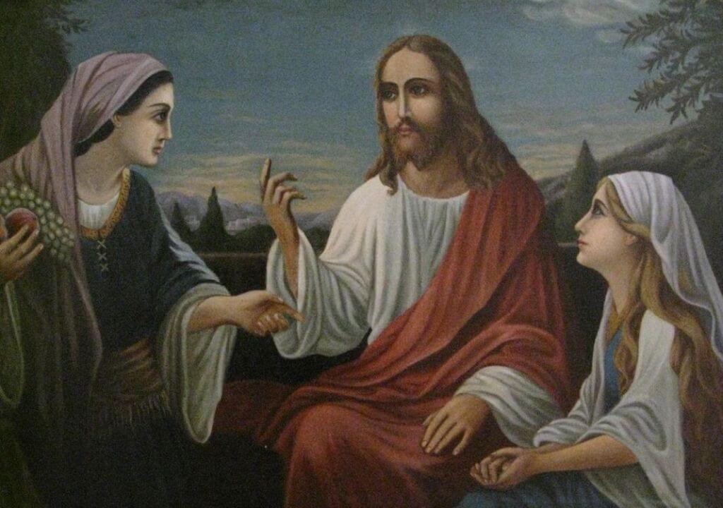 Barbora Jankauskaitė. „Jėzus kalbasi su Marija“