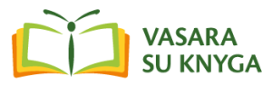 „Vasara su knyga“ logotipas